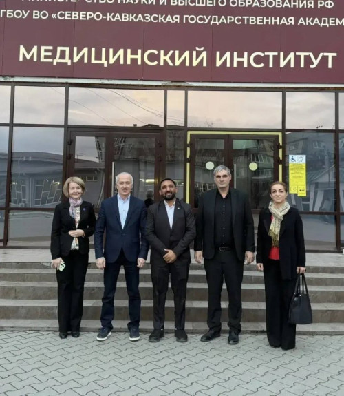 NCSA discussed the development of cooperation with the Indian medical partner