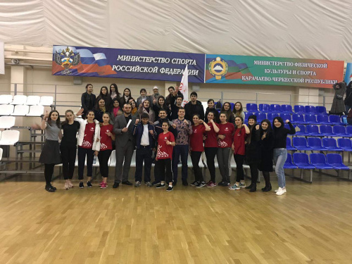 Команда девушек Медицинского института - финалисты Первенства по волейболу