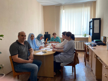 Заседание кафедры медицинской кибернетики.
