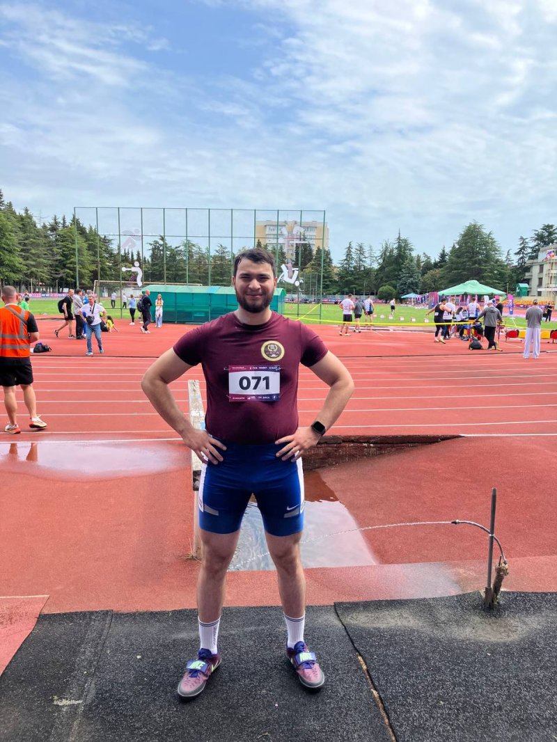 Студент СКГА среди сильнейших легкоатлетов страны