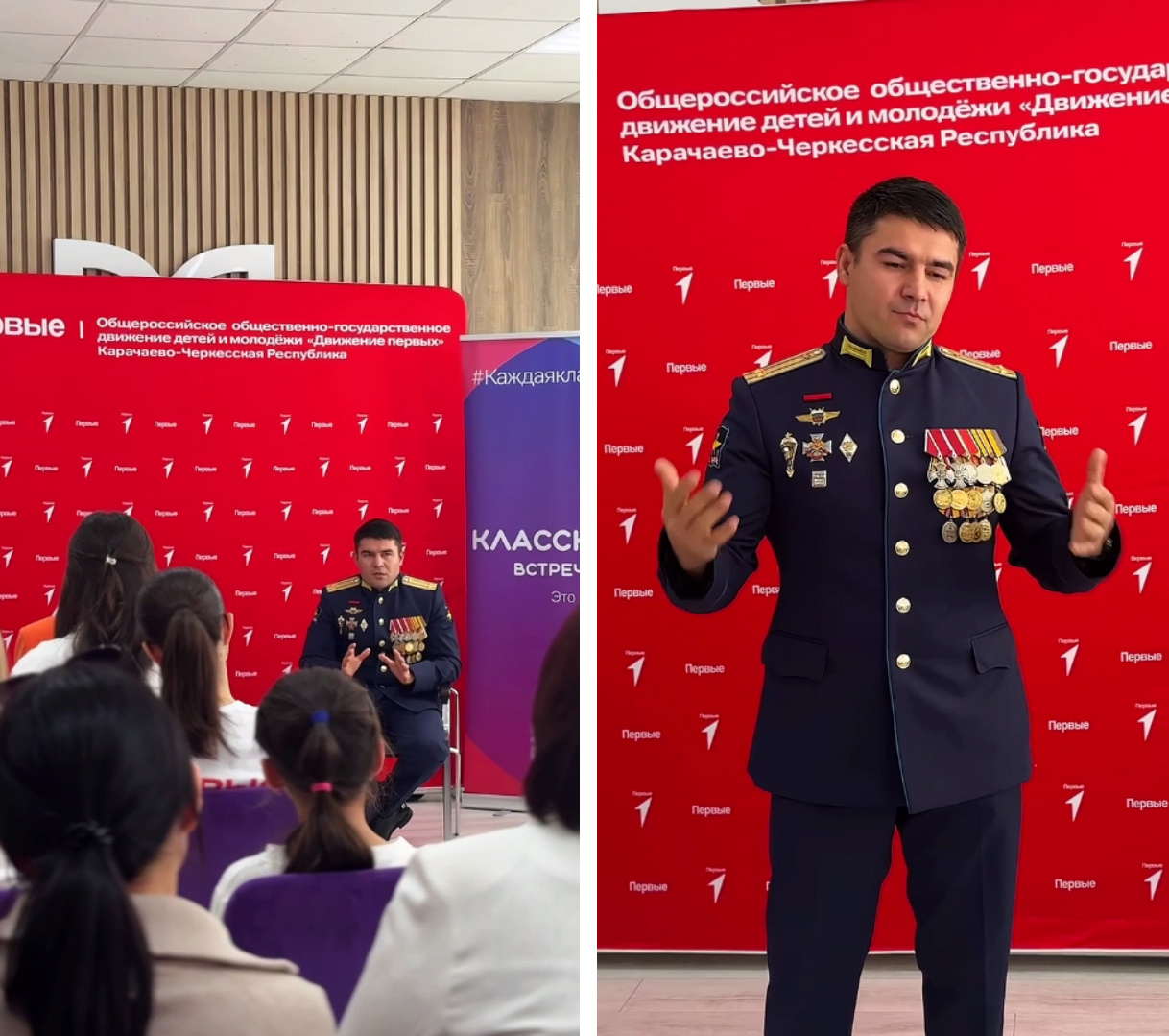 Накануне Дня народного единства начальник ВУЦ СКГА Рустам Магомедов вручил паспорта Российской Федерации 12 ребятам