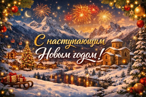 Поздравление ректора СКГА с наступающим 2026 годом 