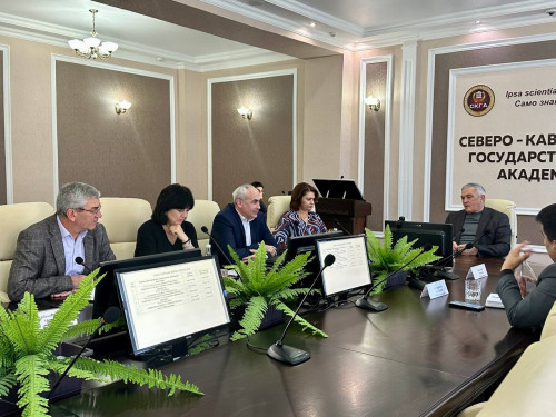 В СКГА провели встречу с представителями Ургенчского инновационного университета Республики Узбекистан