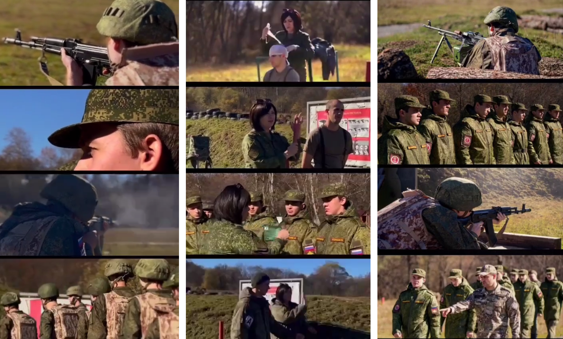 Курсанты ВУЦ СКГА провели выездное занятие в воинской части