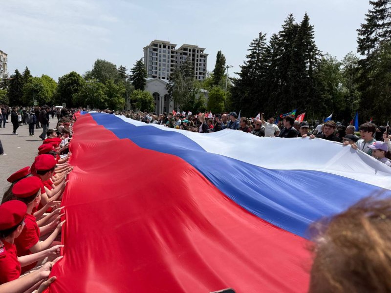 Студенты СКГА приняли участие в «Пробеге памяти» в честь 80-летия Победы  