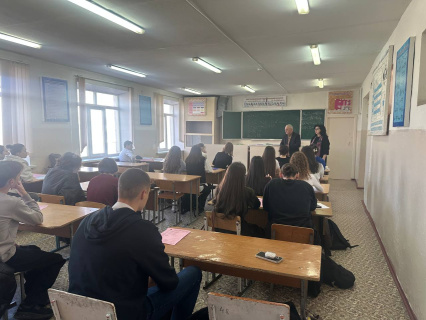 Встреча школьников с представителями инженерного института