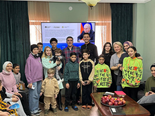 Преподаватель СКГА провела лекцию для беженцев из Палестины