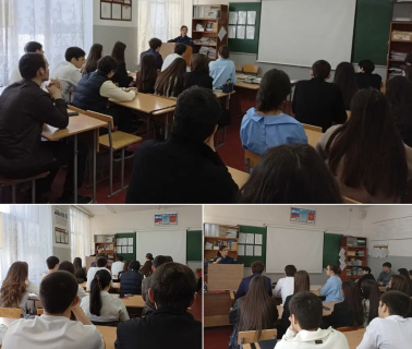 ВСТРЕЧА ОБУЧАЮЩИХСЯ СПК СКГА С ПОМОЩНИКОМ ПРОКУРОРА Г. ЧЕРКЕССКА