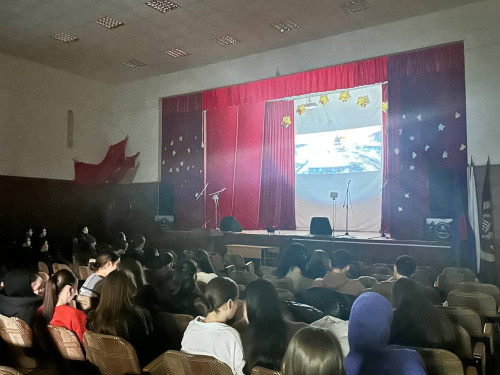 В СКГА прошел патриотический кинопоказ 