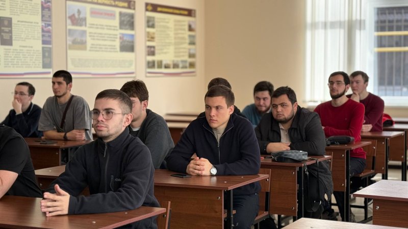 О возможностях военной подготовки: встреча в ВУЦ СКГА прошла для студентов ИЦТ