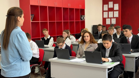 Профориентационная встреча в Урупском районе