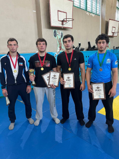 Сегодня в СКГА состоялось открытое первенство по самбо.