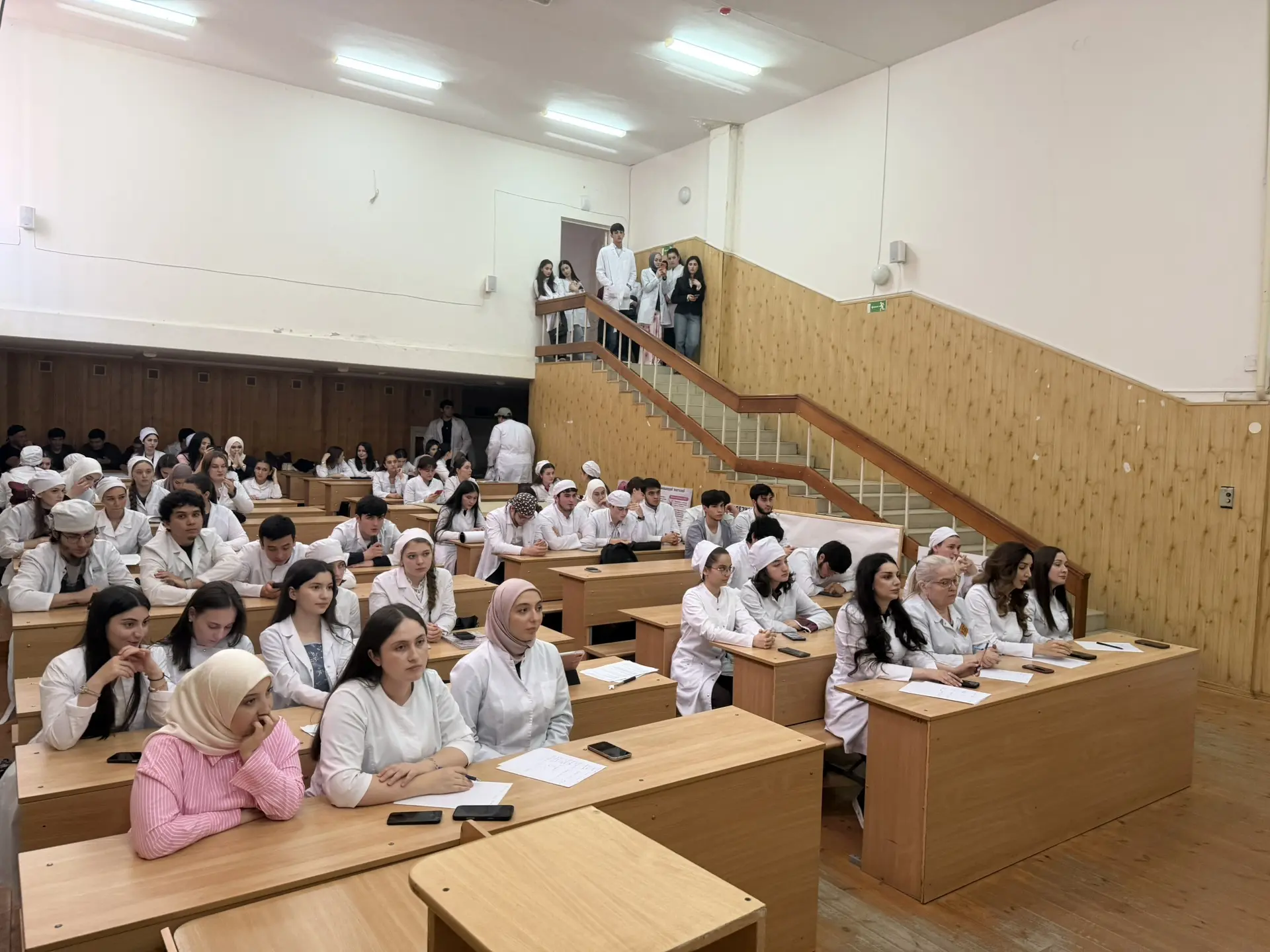 В МИ СКГА прошел конкурс стендов на кафедре морфологии