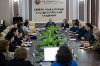 27 октября с.г. состоялось заседание ученого совета  под председательством ректора академии Руслана Махаровича Кочкарова.