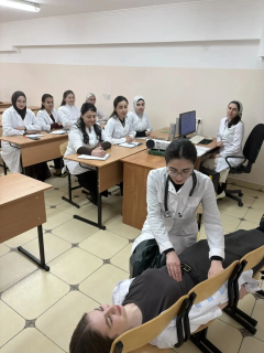 13.03.2026 в 9.00 ассистент кафедры «Внутренние болезни» З.Н. Тамбиева провела открытое занятие на тему: «Хронический холецистит и холангит. Желчнокаменная болезнь».