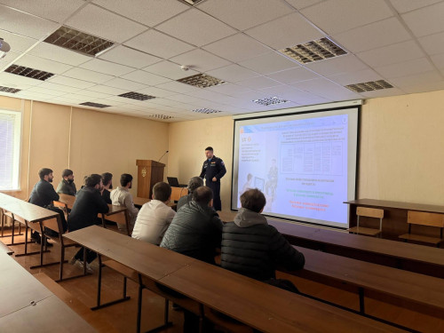 В Медицинском институте СКГА прошла информационная встреча с начальником ВУЦ