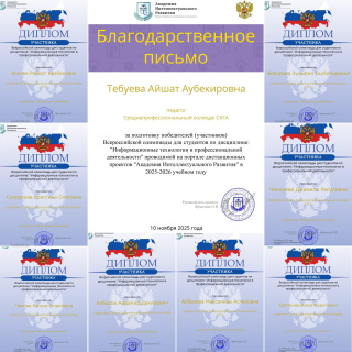 УЧАСТИЕ ВО II ВСЕРОССИЙСКОЙ ОЛИМПИАДЕ ПО ДИСЦИПЛИНЕ «ИНФОРМАЦИОННЫЕ ТЕХНОЛОГИИ В ПРОФЕССИОНАЛЬНОЙ ДЕЯТЕЛЬНОСТИ» 