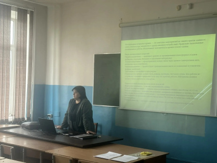 Открытое занятие: «Технологии устройства кровельных покрытий» 