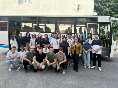 Студенты СПК СКГА отправились на отдых в Архыз