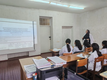В Медицинском институте прошло открытое занятие