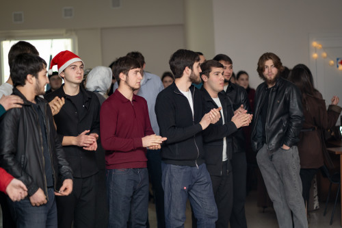 Новогодняя дискотека в СКГА