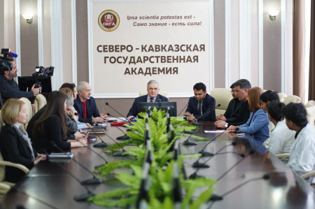 15 января 2026 года в Северо-Кавказской государственной академии (СКГА) прошла официальная встреча с представителем Посольства Республики Индия в Российской Федерации.