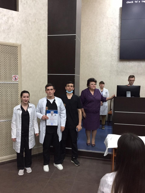 Студенты МИ СКГА – призеры Олимпиады по хирургии им. Перельмана.