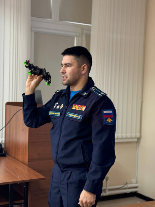 О работе Военного учебного центра — студентам СПК СКГА