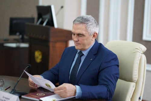 Ruslan Makharovich Kochkarov, Rector of the North Caucasus State Academy, celebrates his birthday today