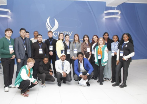 International students of NCSA took part in the international forum "Caucasus–Caspian–Middle East"