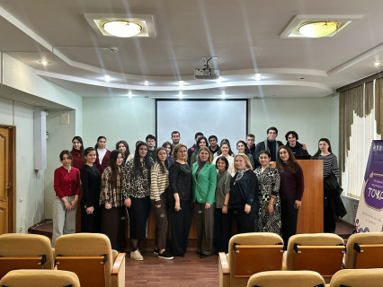 Практико-ориентированное обучение: кафедра «Финансы и кредит» провела встречу с начальником Управления соцзащиты