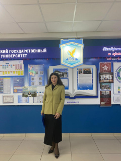 Ассистент кафедры «Лингвистика» Северо-Кавказской государственной академии Марина Курманбиевна Есенеева приняла участие в IX Международной научно-практической конференции «Язык и культура в эпоху интеграции научного знания и профессионализации образования