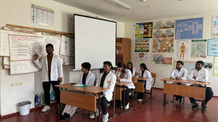 20.11.2025г. Проведено открытое практическое занятие по дисциплине «Гигиена»