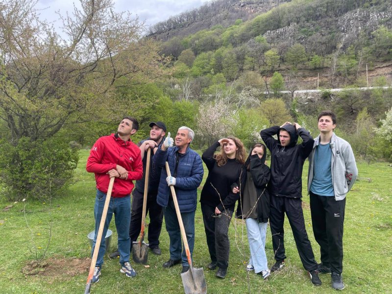 В КЧР появился березовый «Сад памяти» — живые памятники погибшим в ВОВ