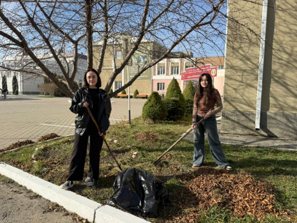 22 ноября 2025 года на территории Медицинского института Северо-Кавказской государственной академии прошел масштабный субботник.