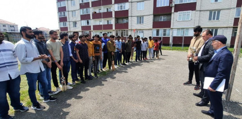 Турнир по крикету среди студенческих команд Северо-Кавказской государственной академии