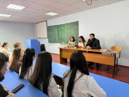 30.01.2026 В Медицинском институте СКГА прошла встреча студентов с представителями Стипендиального отдела, Совета обучающихся и Первичной профсоюзной организации обучающихся.