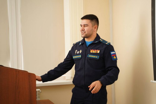 О работе Военного учебного центра — студентам СКГА